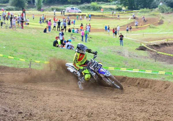 Motocross i Valdesoto, Spanien. — Stockfoto