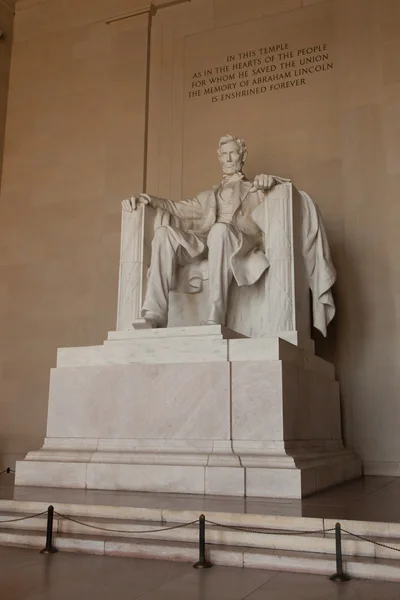 Lincoln memorial close-up — Stockfoto