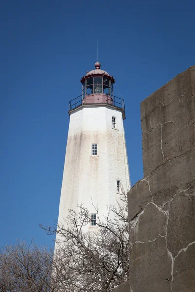 サンディ フック灯台 — ストック写真