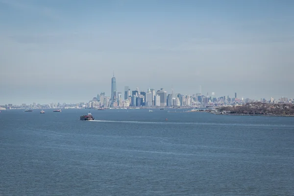 Panoramę Manhattanu z Fort "Wadsworth" — Zdjęcie stockowe