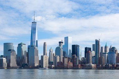 Dünya Ticaret Merkezi ve aşağı Manhattan