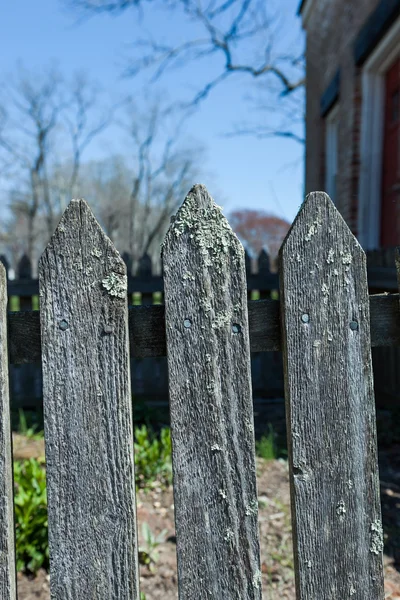 Old Weathered Fence — Stock Photo, Image