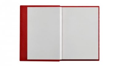 modern kitapta boş sayfaları çevirme