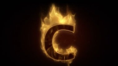 ateşli harf c