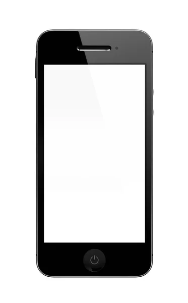 Смартфон с чистым экраном — стоковое фото