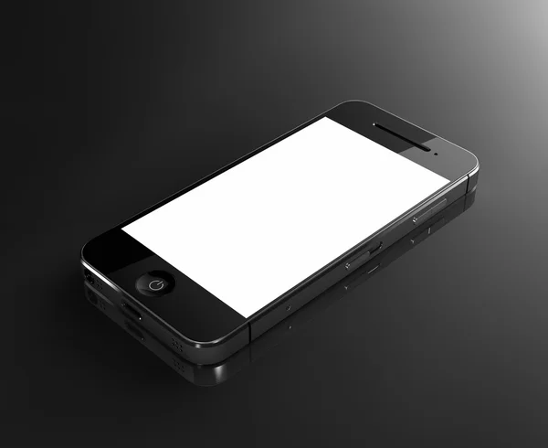 Smartphone with blank display — Stock Photo, Image