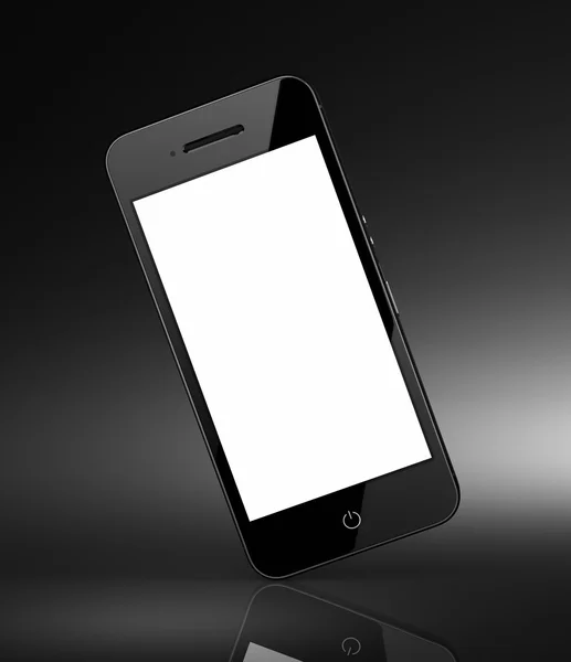 Smartphone med blank display — Stockfoto