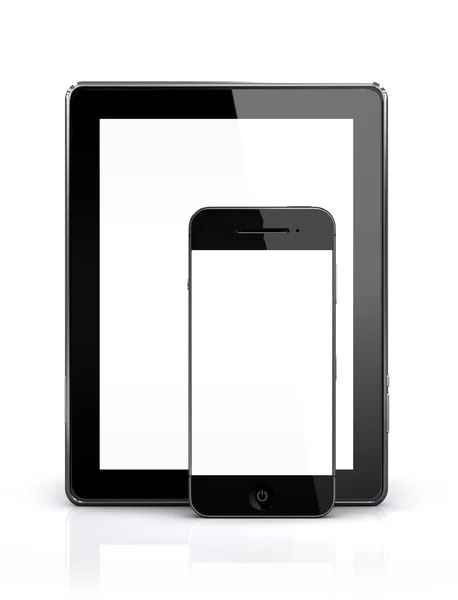 Smartphone and tablet — Stock Photo, Image