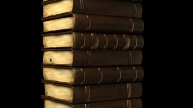 Bir yığın eski kitap