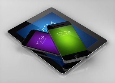 Tablet ile akıllı telefonlar