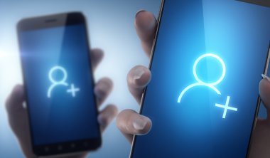 Akıllı telefon ile yeni arkadaşlar -