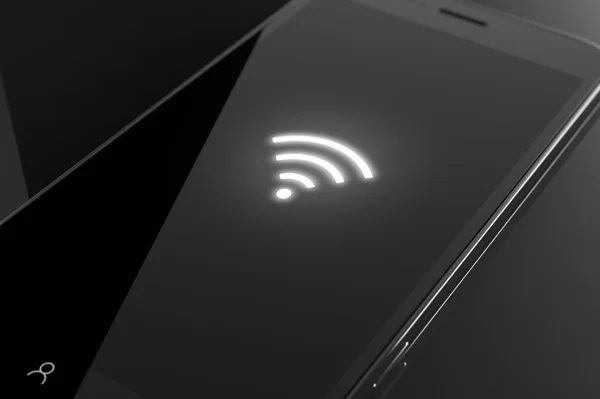 Wi-fi sinyal — Stok fotoğraf