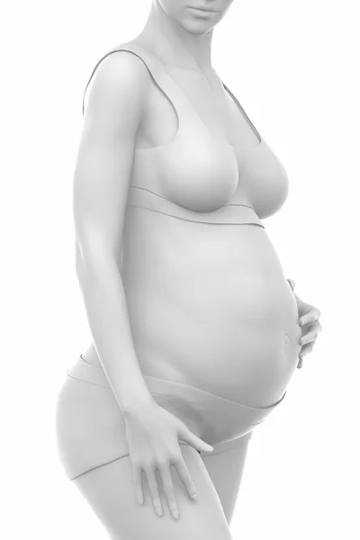 Femme enceinte — Photo