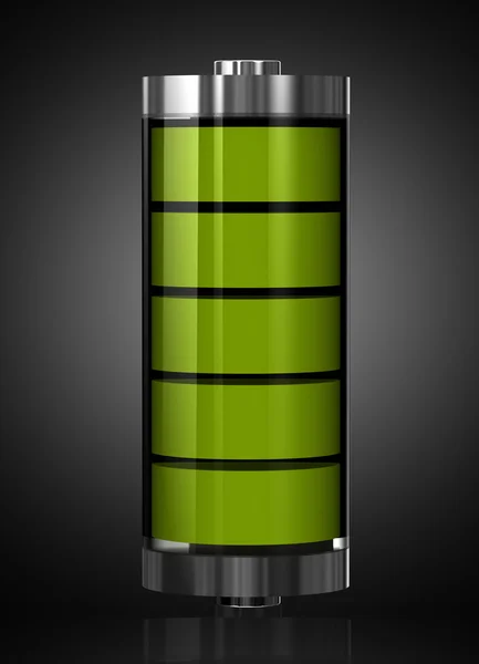 Groene celbatterij — Stockfoto