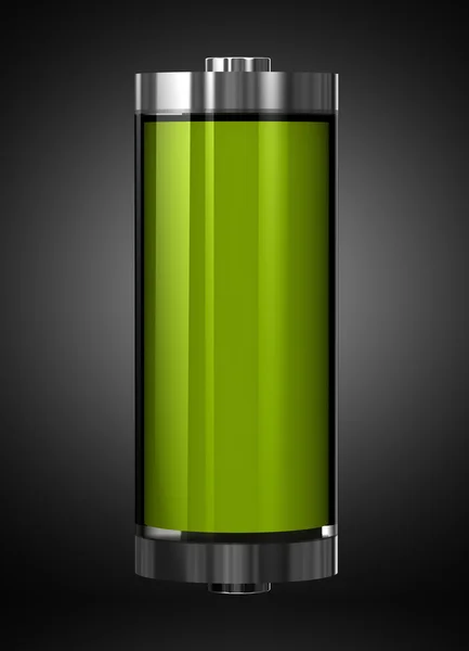 Groene celbatterij — Stockfoto