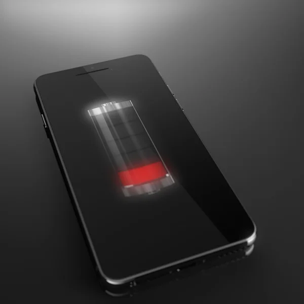 Lågt batteri tecken — Stockfoto