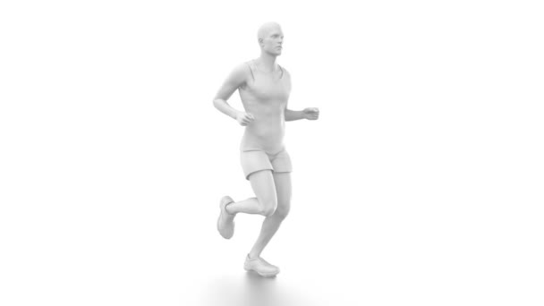 Coureur en boucle 