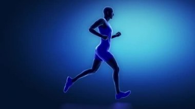 Runner ayak bileği animasyon