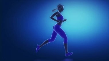 Runner patella diz animasyon