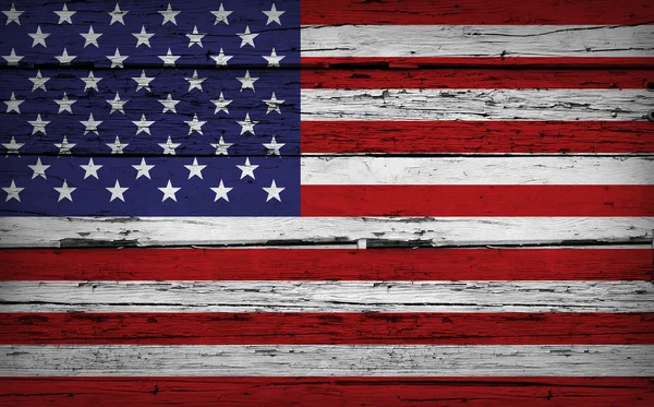 US Flag USA Grunge Background — Stock Photo, Image