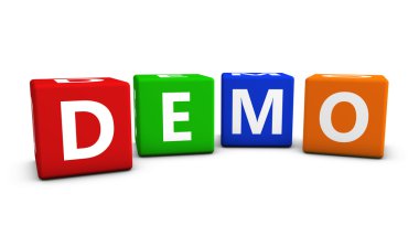 Renkli küpler tabelada demo
