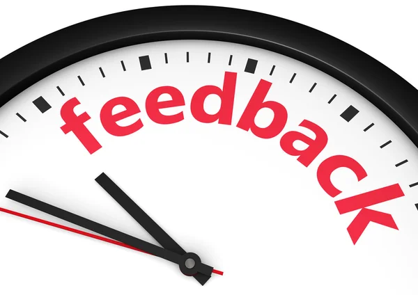 Customer Feedback tid koncept — Stockfoto