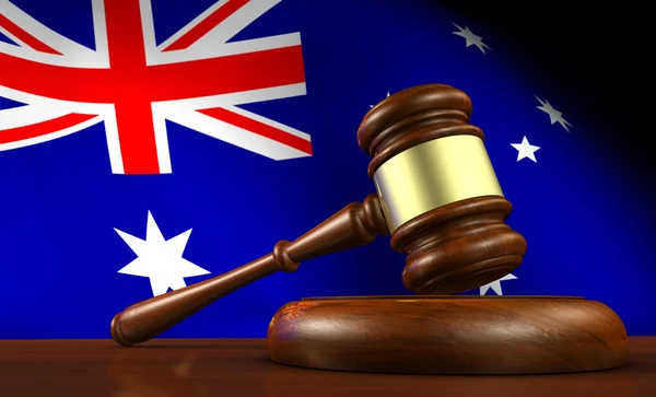 Australian Law Legal System Concept — Stock Photo, Image