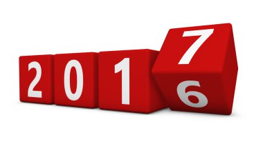 Yeni yıl 2017 konsepti