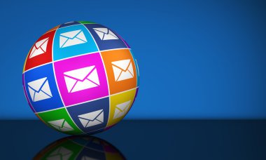 E-posta Pazarlama Online iş kavramı