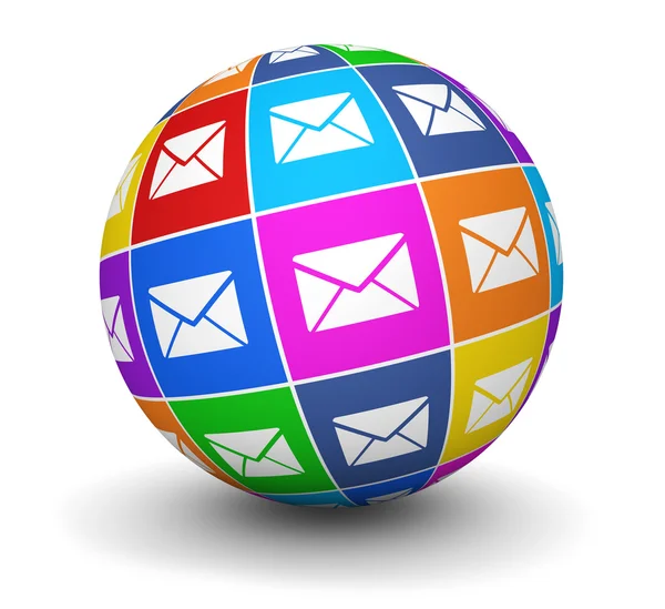E-Mail Marketing Konzept — Stockfoto