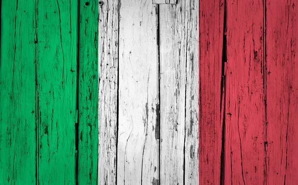 Italia Bandera Grunge Fondo —  Fotos de Stock