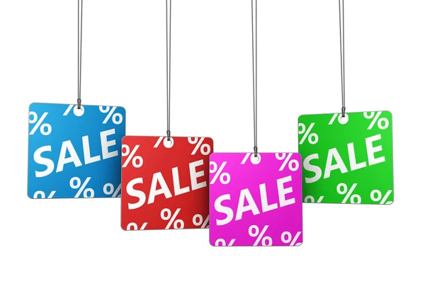 Sale Price Tags Concept — Stock Photo, Image