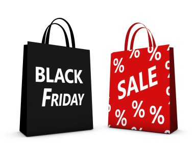 Black Friday Satılık alışveriş çantası