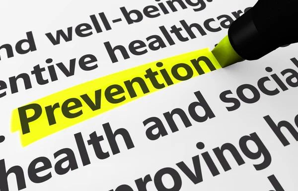 Prevención — Foto de Stock