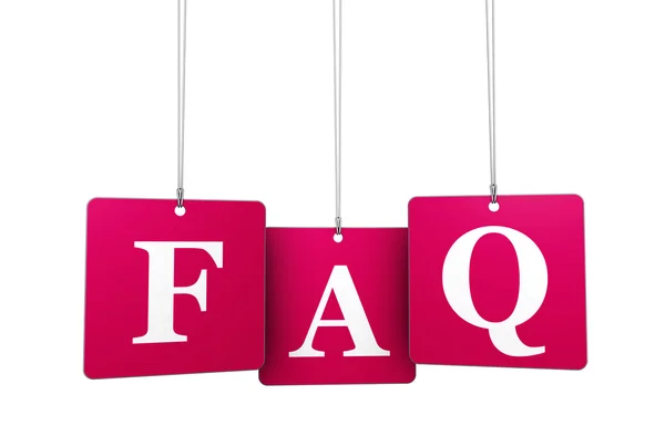 Web Faq — Stockfoto