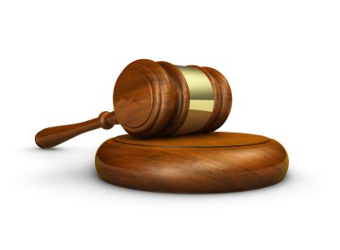 Adalet hukuk tokmak sembolü 