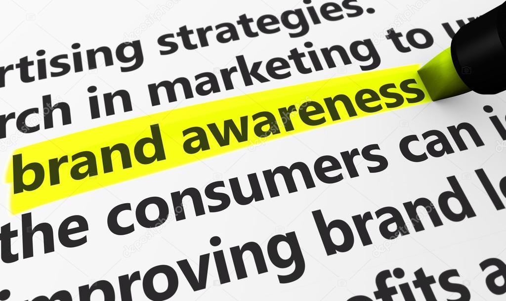 Brand Awareness Marketing And Advertising Concept