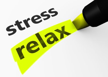 Stres Vs seçim kavramı Relax