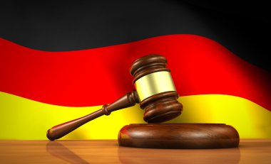 German Law And Justice Concept clipart