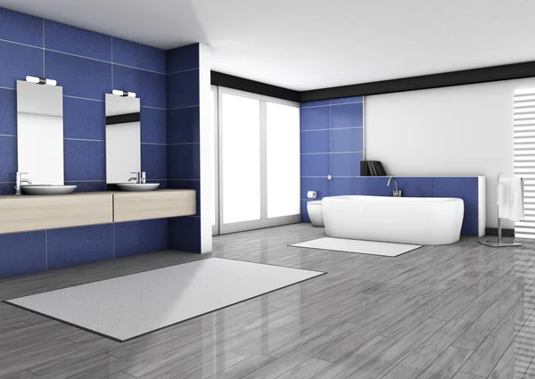 Casa de banho design contemporâneo — Fotografia de Stock
