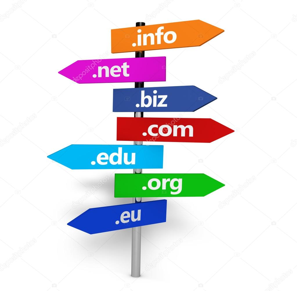 Web Internet Domain Names Signpost