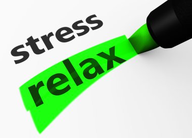 Vs stres seçim kavramı relax