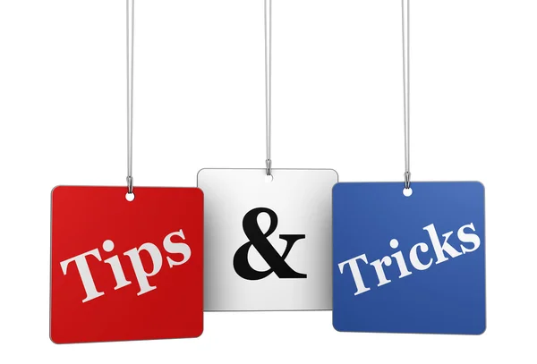 Tips And Tricks Web Tags — Stock Photo, Image