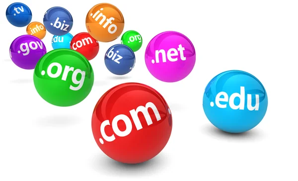 Domain Name Website Concept — Stock Photo, Image