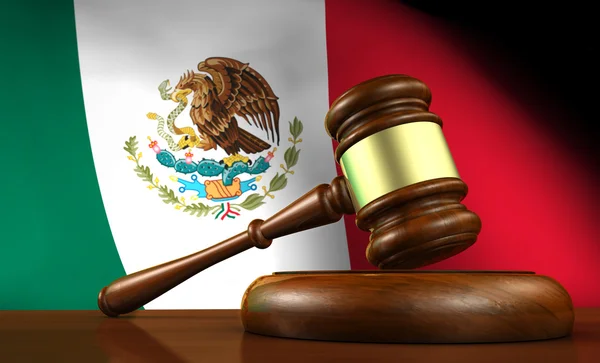 Meksika adalet ve hukuk kavramı — Stok fotoğraf