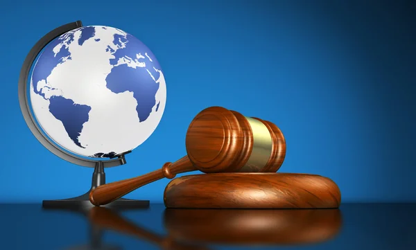 Justicia global y derecho internacional — Foto de Stock