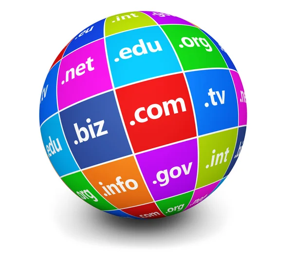 Etki alanı adları işareti Web Dünya