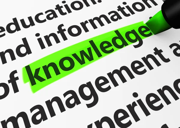 Knowledge Management Concept — Stock Photo, Image