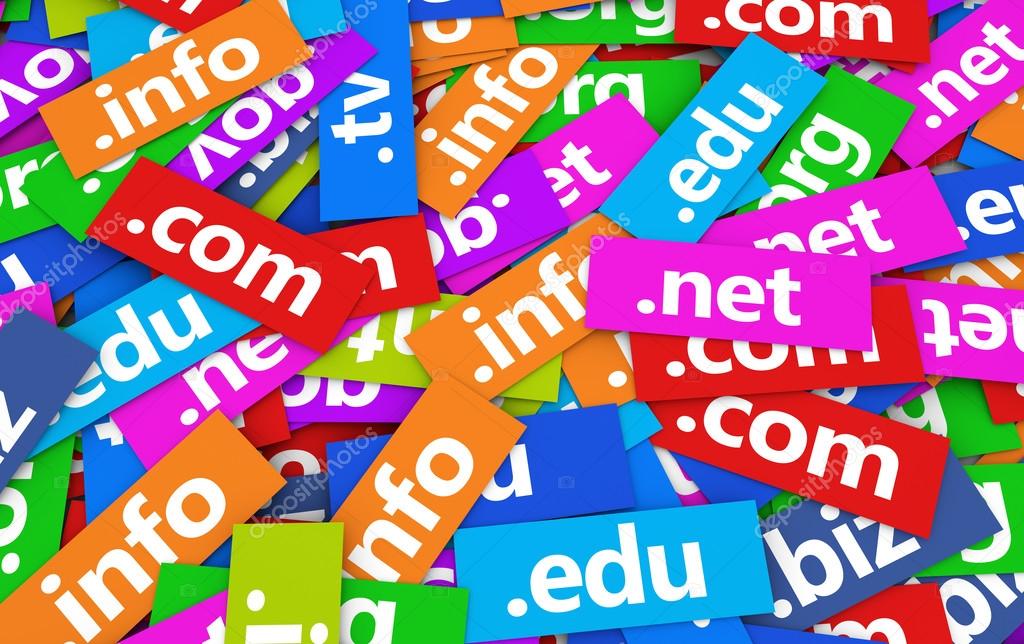Domain Names Web Concept
