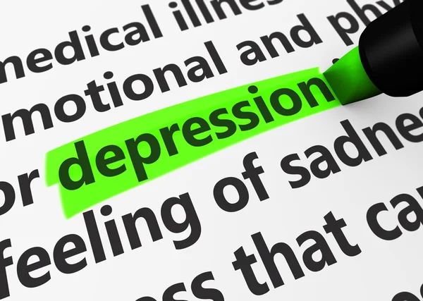 Concepto de depresión —  Fotos de Stock